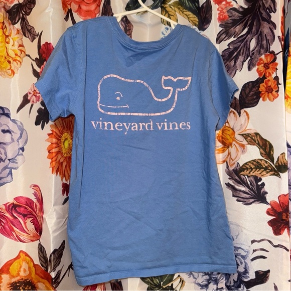Vineyard Vines Unisex Kids Blue T-Shirt - Picture 3 of 5